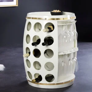 BODEGA fehér fenyőfa tároló 65cm