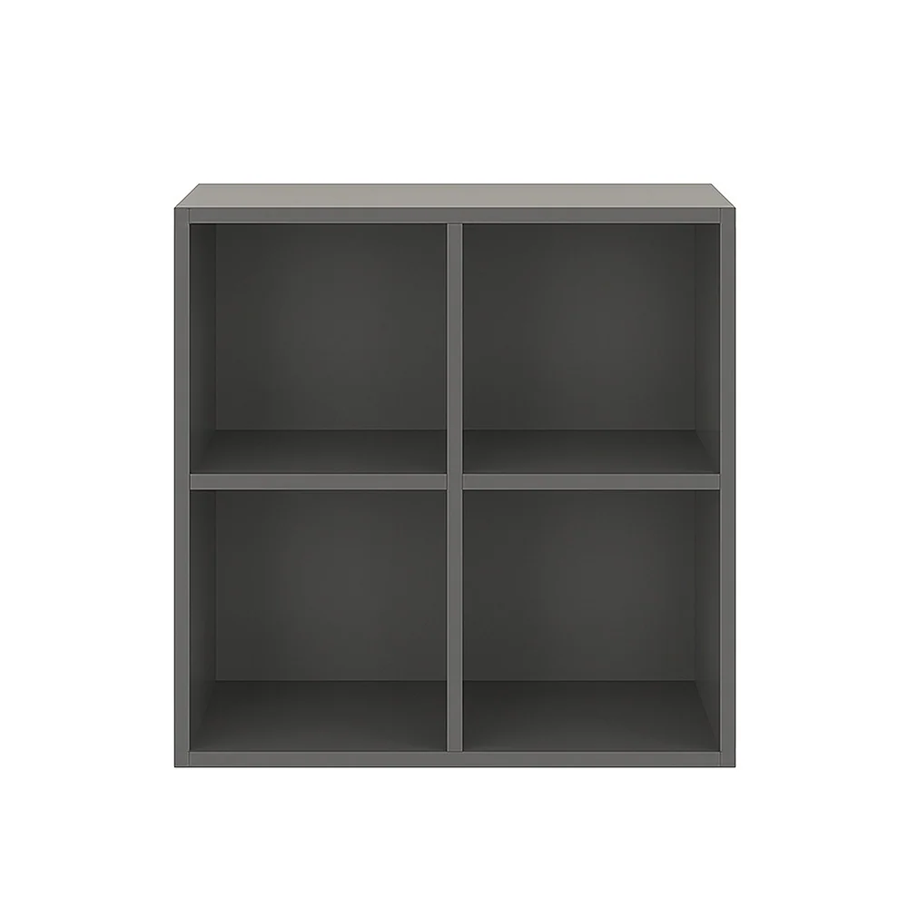 Boxie nyitott fali szekrény 80x80x37 cm antracit