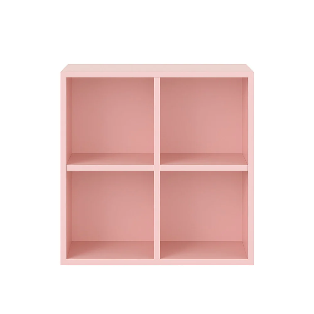 Boxie nyitott fali szekrény 80x80x37 cm pink