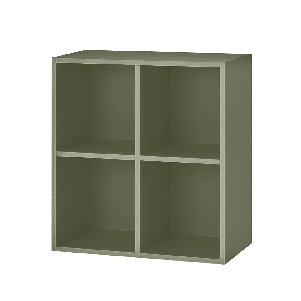 Boxie nyitott fali szekrény 80x80x37 cm zöld