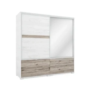 CÉZÁR tolóajtós gardrób (200cm)