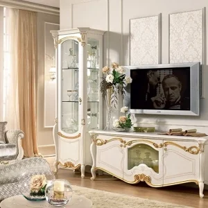 La Fenice TV szett, dió vagy fehér színben