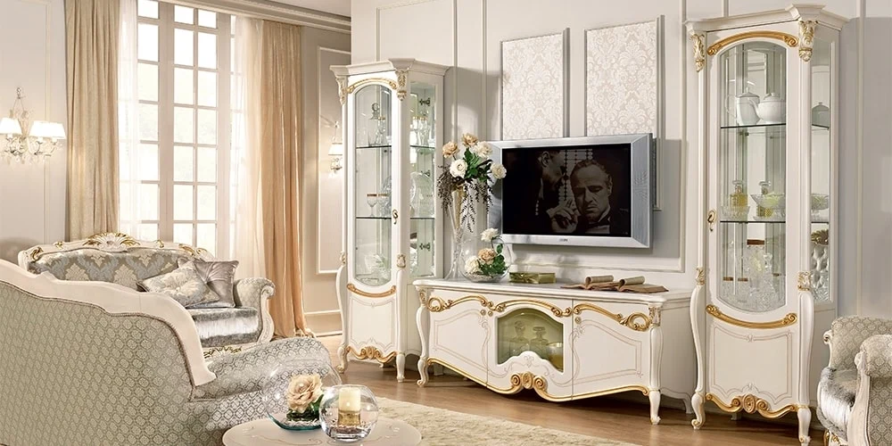 La Fenice TV szett, dió vagy fehér színben