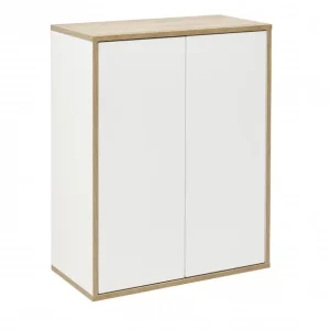 FINN Dupla Midi szekrény 60 cm széles fehér