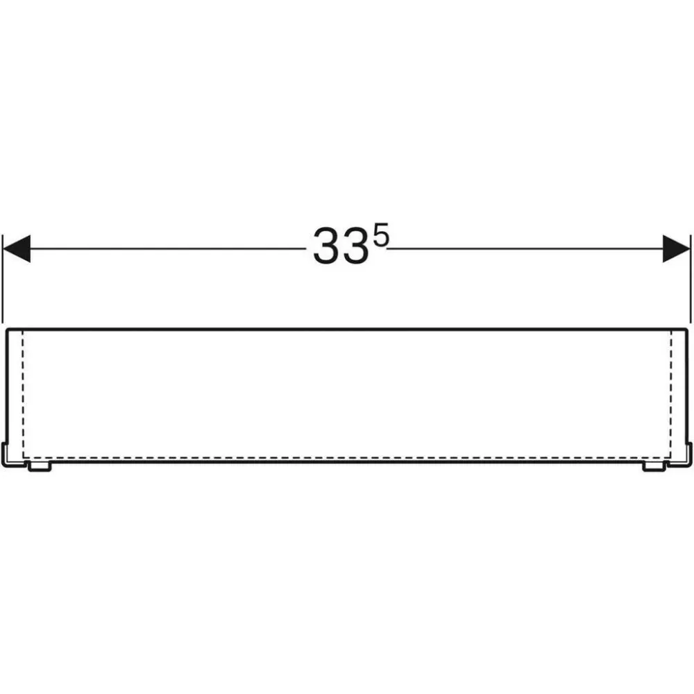 Geberit Acanto rendeződoboz fiókba (500.648.00.2)