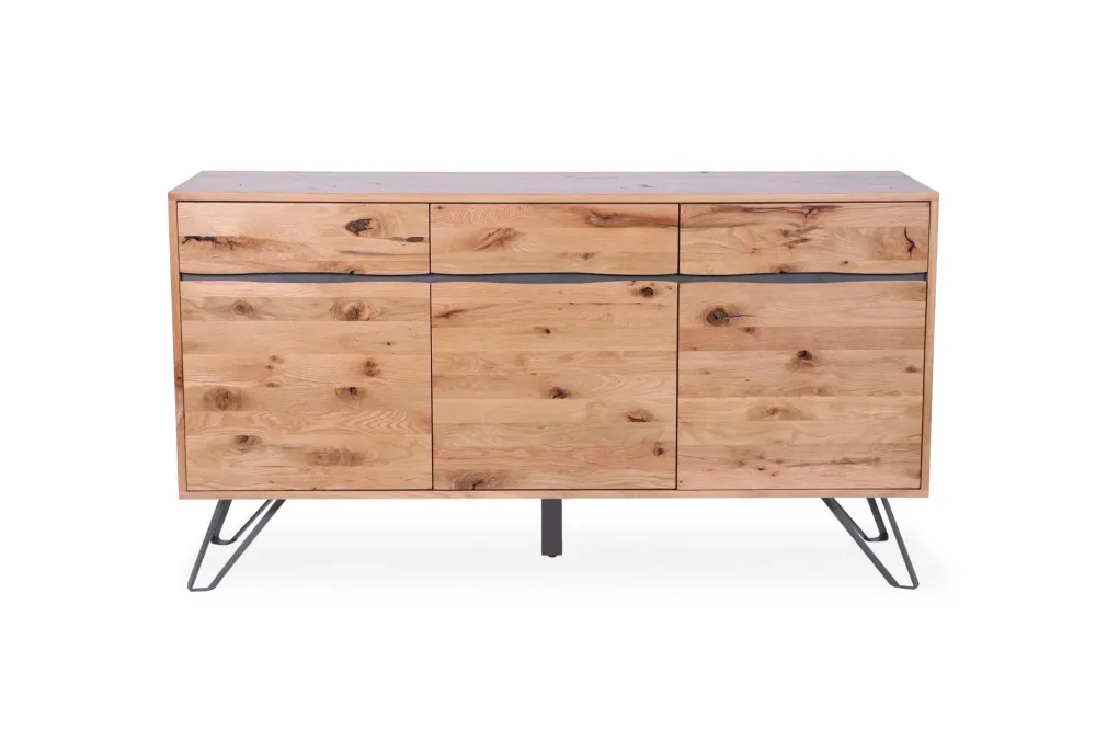 LIVING EDGE tölgy tálalószekrény 160cm