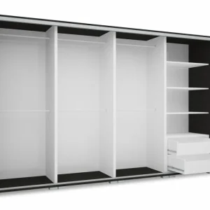 LUX tolóajtós gardrób 318 cm