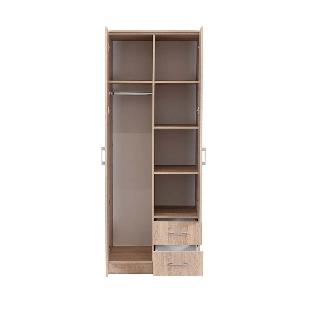 Miami gardróbszekrény 80x205 cm sonoma tölgy-sonoma tölgy