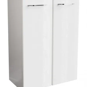 MILANO Dupla Midi szekrény 60 cm széles fehér
