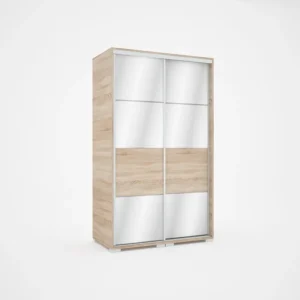 MIRROR tolóajtós gardrób (120cm)