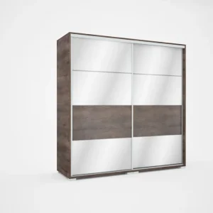 MIRROR tolóajtós gardrób (200cm)