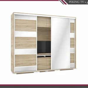 Peking Tv-s tolóajtós gardrób 239 cm