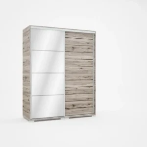 PORTO tolóajtós gardrób+1fózolt t.ajtó (160cm)