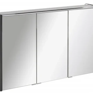 Tükrösszekrény 110 cm széles antracit