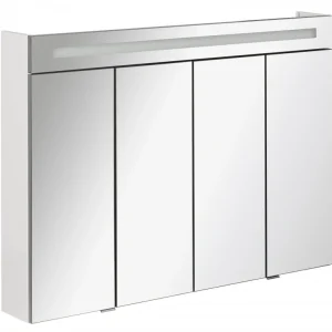 Tükrösszekrény 110 cm széles fehér