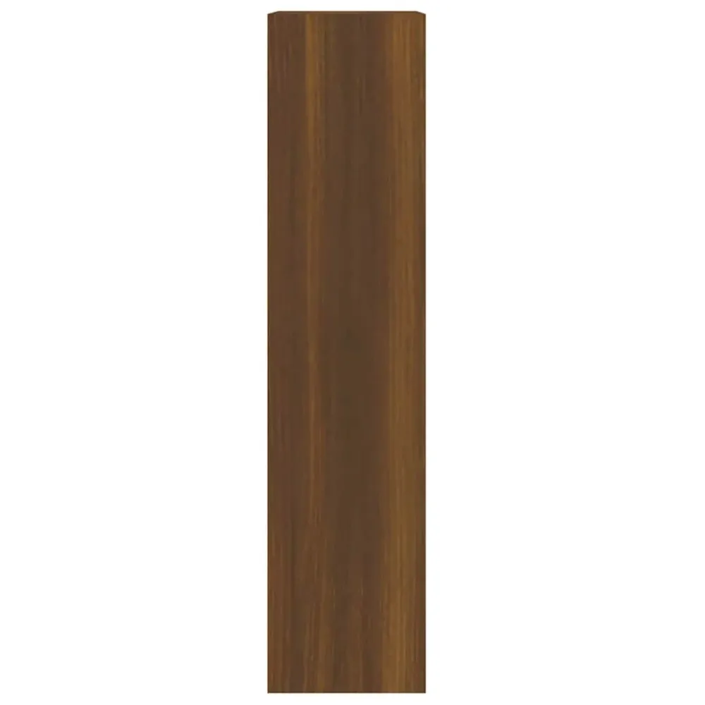 vidaXL barna tölgyszínű szerelt fa cipősszekrény 63x24x103 cm