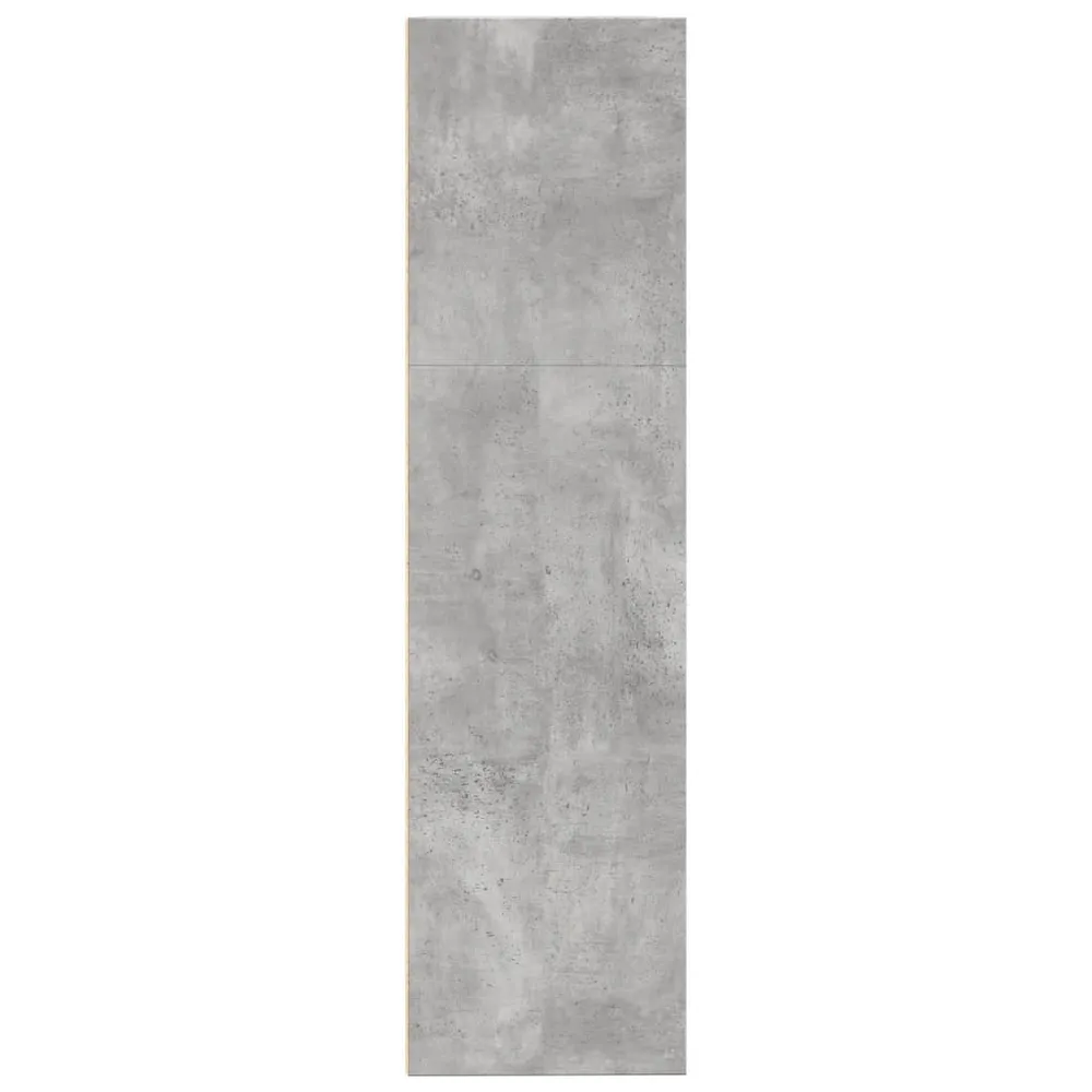 vidaXL betonszürke szerelt fa könyvespolc 80 x 30 x 114 cm