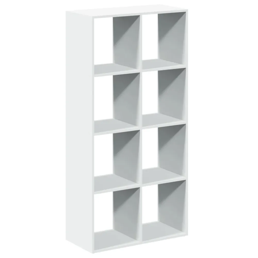 vidaXL fehér szobaparaván, könyvespolc, 69,5 x 29 x 137,5 cm, rétegelt fából