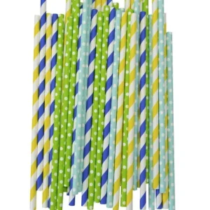 FM Papír szívószál 20 cm, 40 db