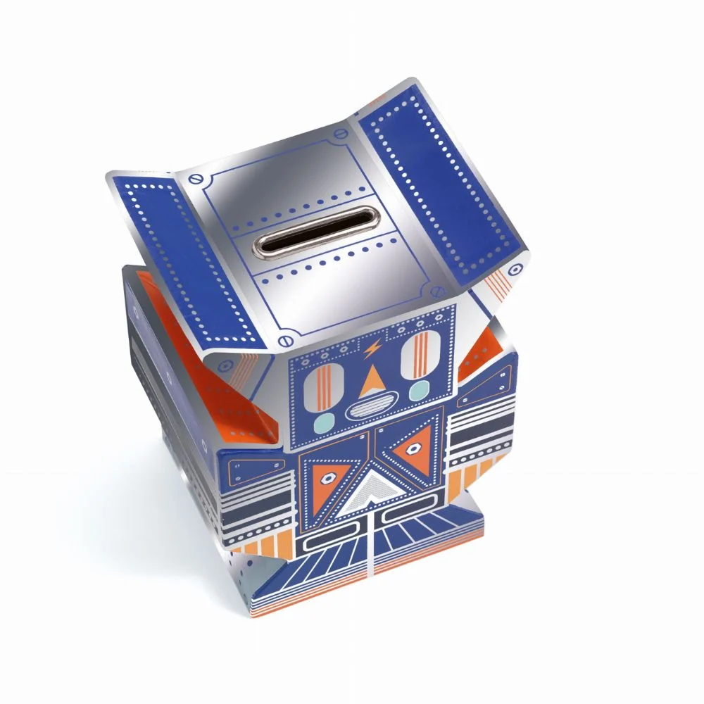 Djeco fából készült malacpersely baba robothoz
