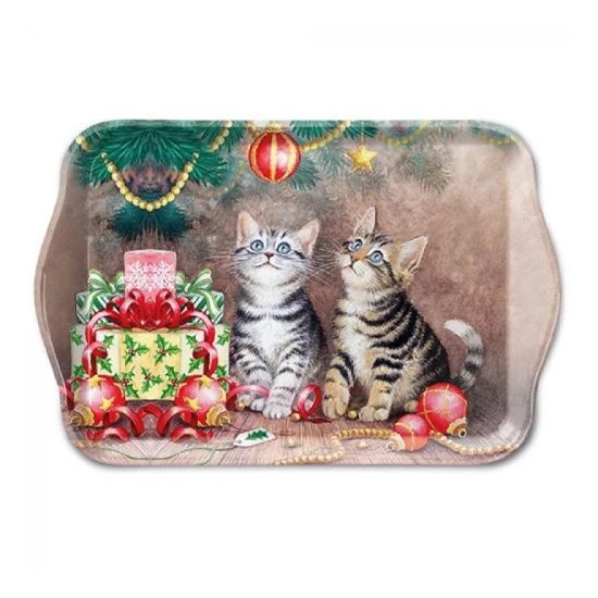 Karácsonyi műanyag kistálca Magic Christmas