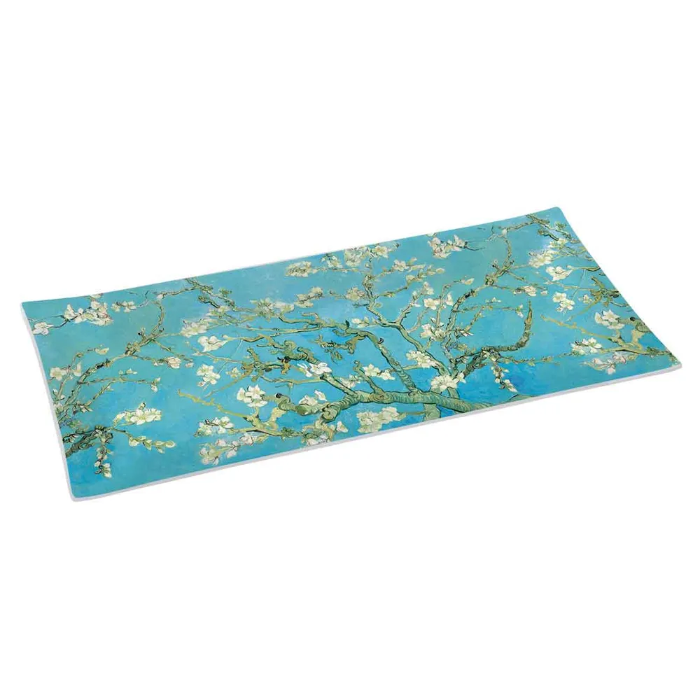 Üvegtál díszdobozban Vincent Van Gogh Mandulavirágzás