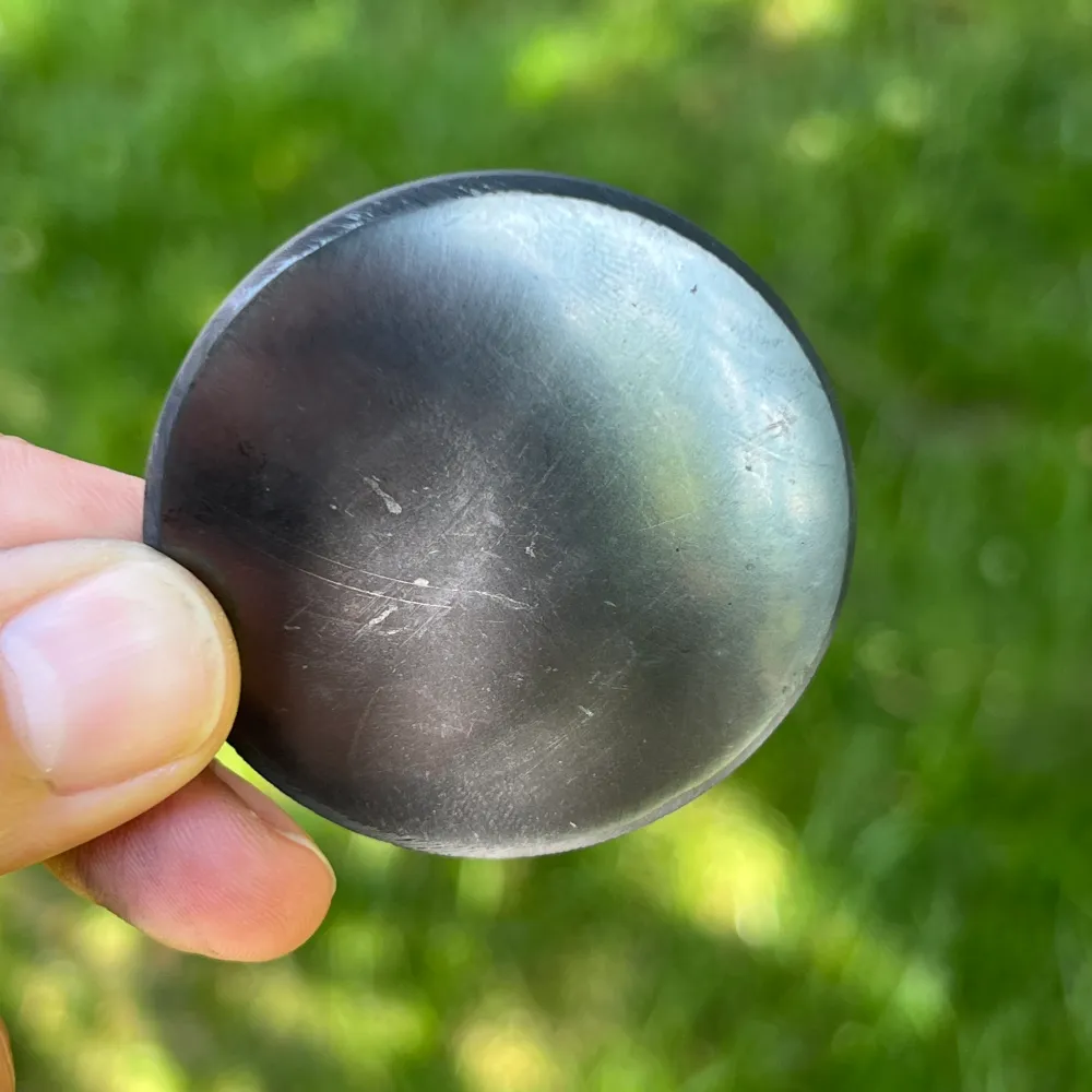 Lemez Szungit Mandala Silver