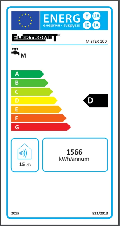 Elektromos függő tároló 20 - 140 literes melegvíz tartály