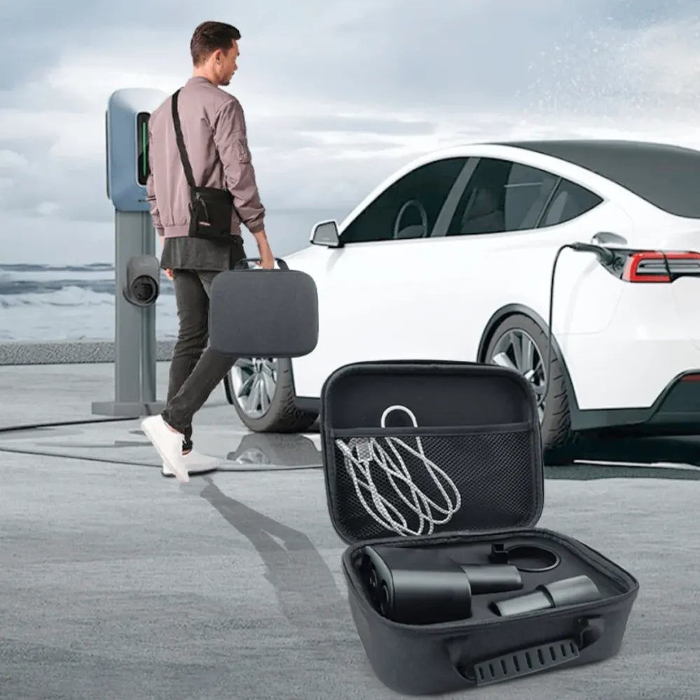 Tűzálló EVA adapter szervező tok Tesla járművekhez