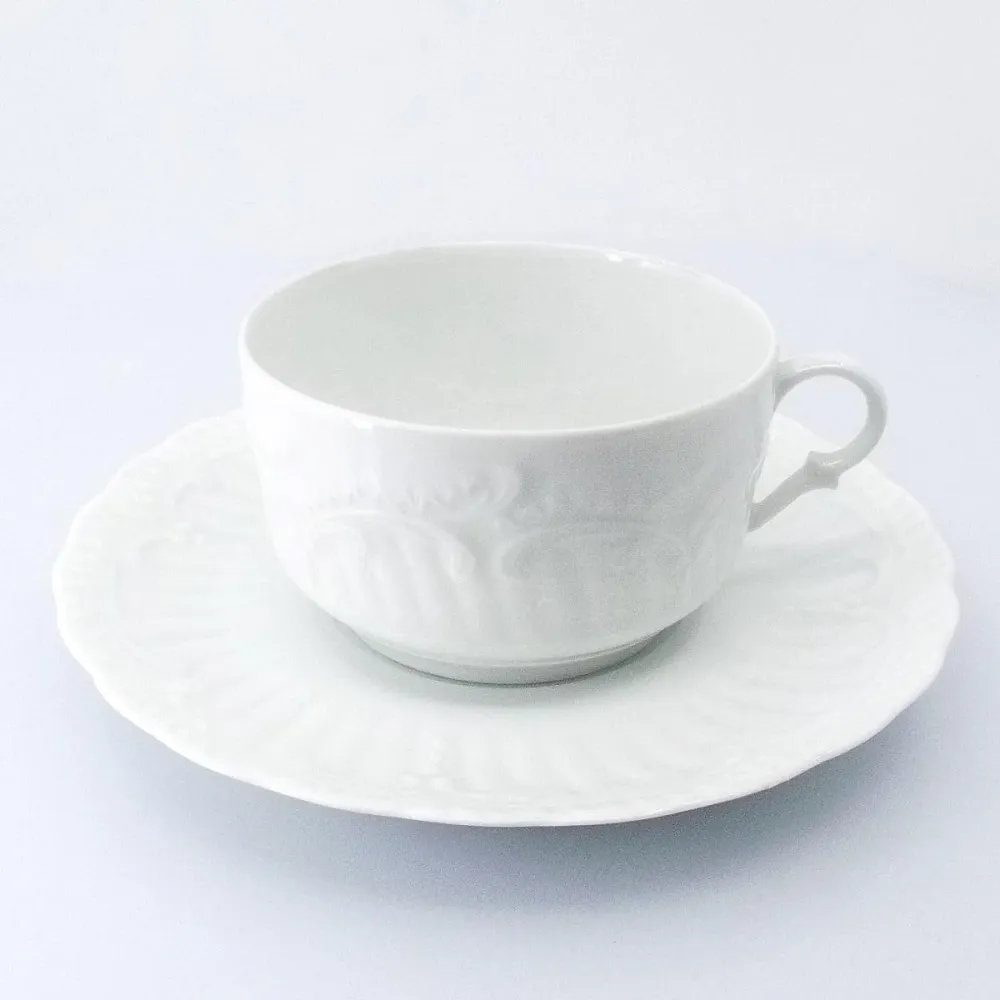 12 részes teáskészlet Limoges porcelánból Franciaország -2001-