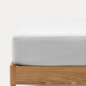 Teia 100% pamut percale bélelt ágyneműhuzat, 180 szálas, fehér, 160 cm-es ágyhoz