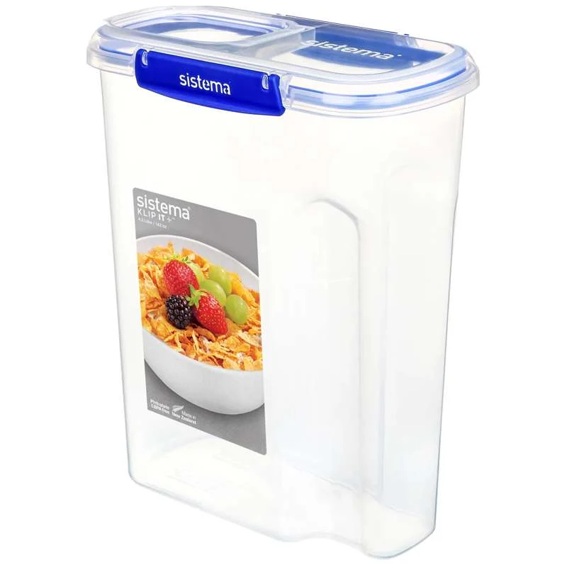 Sistema Élelmiszertárolás - Klip It Plus - Gabona - 4.2L - Kék