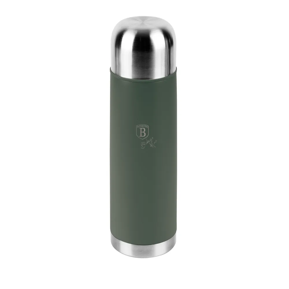 Berlinger Haus matt zöld rozsdamentes acél termosz 750 ml