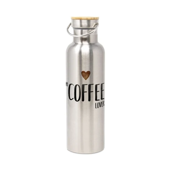 Rozsdamentes acél duplafalú hőtartó kávé termosz Coffee Lover