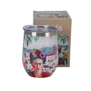 Rozsdamentes acél hőtartó termosz pohár 330 ml Frida MEXICAN ART