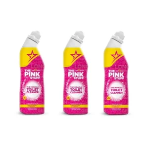 Pink Stuff - 3x 750 ml - Csodás WC-tisztító - CSODA TISZTÍTÓSZER - Csoda Tisztítószer