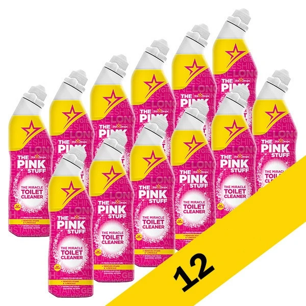 Pink Stuff WC gél 750ml - 12 darabos kiszerelés