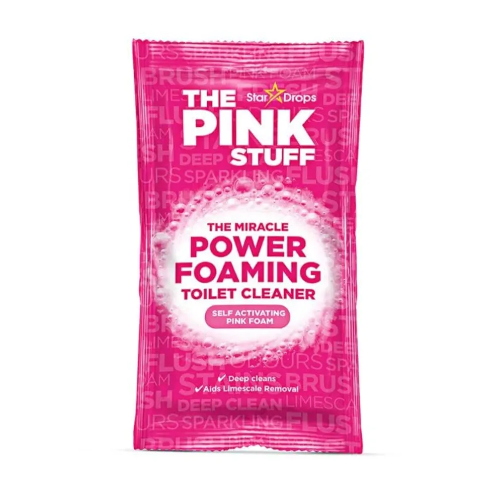 Pink Stuff | csodálatos habzó WC por | WC tisztító por | 1 x 100 gram