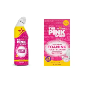 Pink Stuff WC készlet - WC tisztító 750ml & WC por