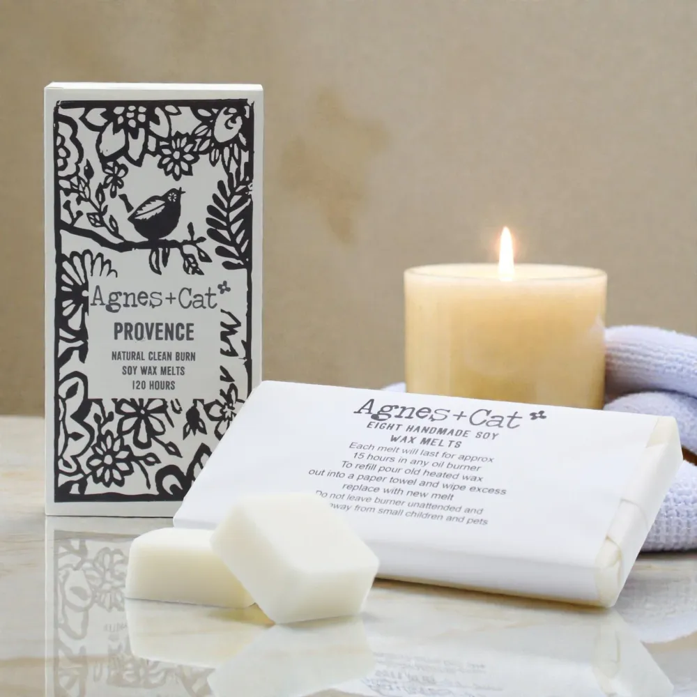 Agnes + Cat 8 darabos viaszolvadék készlet – Provence