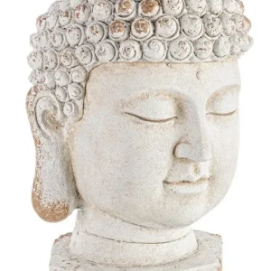 BUDDHA fehér virágcserép