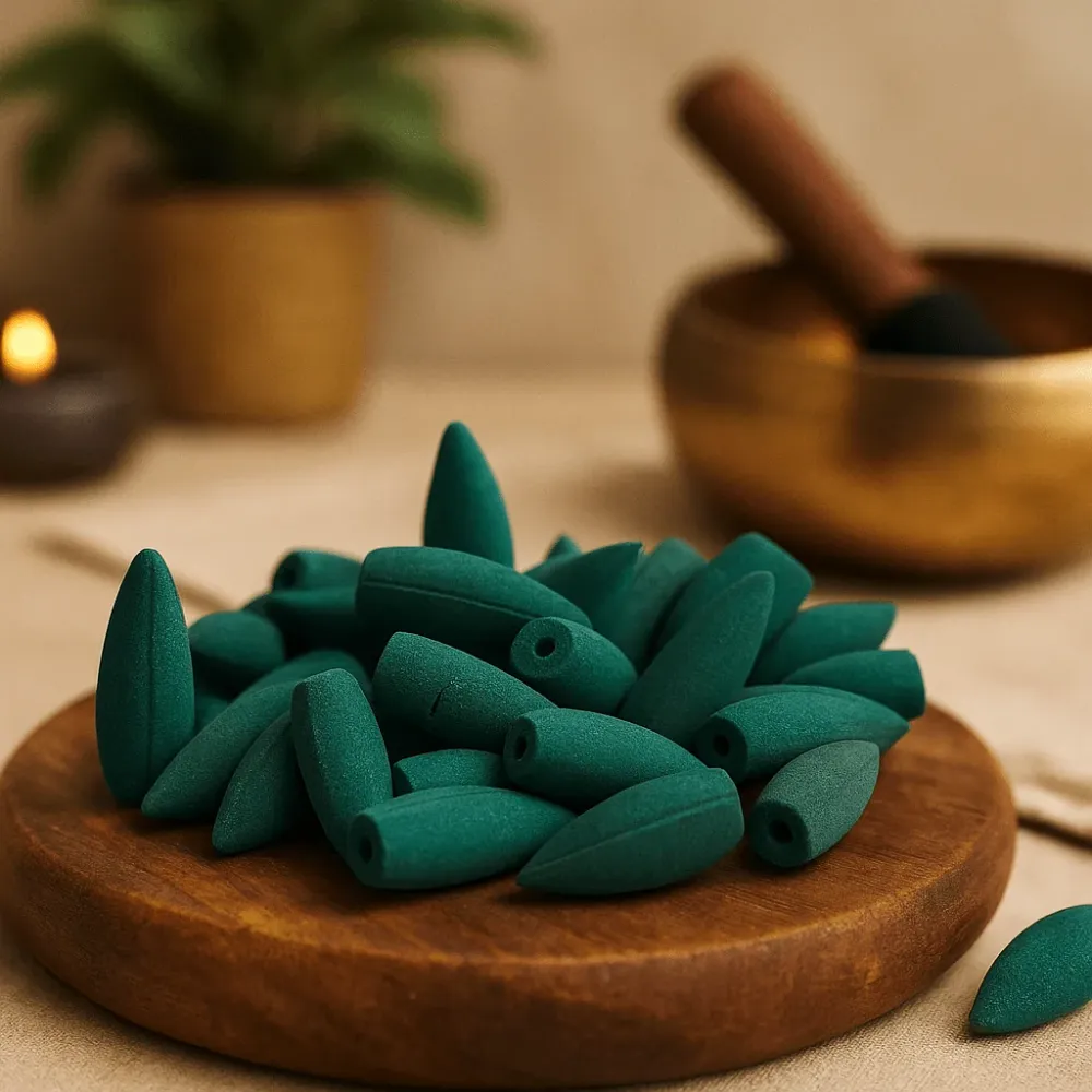 Nag Champa visszafolyású füstölő kúpok 225 darab 500g