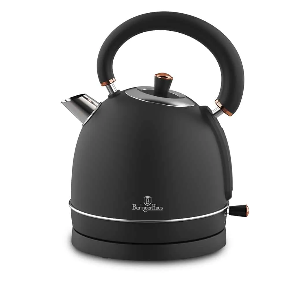 Berlinger Haus elektromos vízforraló 2200 W 1,8 literes Black Rose Collection