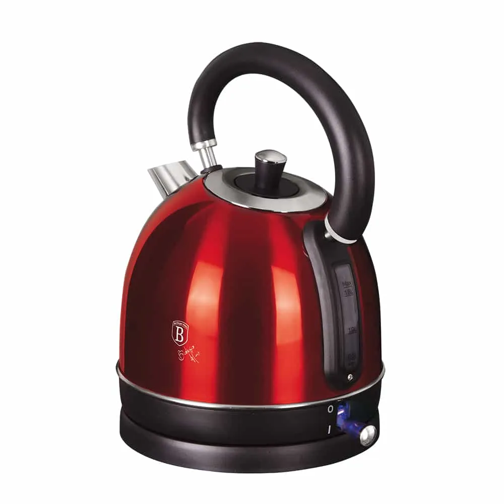 Berlinger Haus elektromos vízforraló 1,8 l 2200 W Metallic Line Burgundy Edition