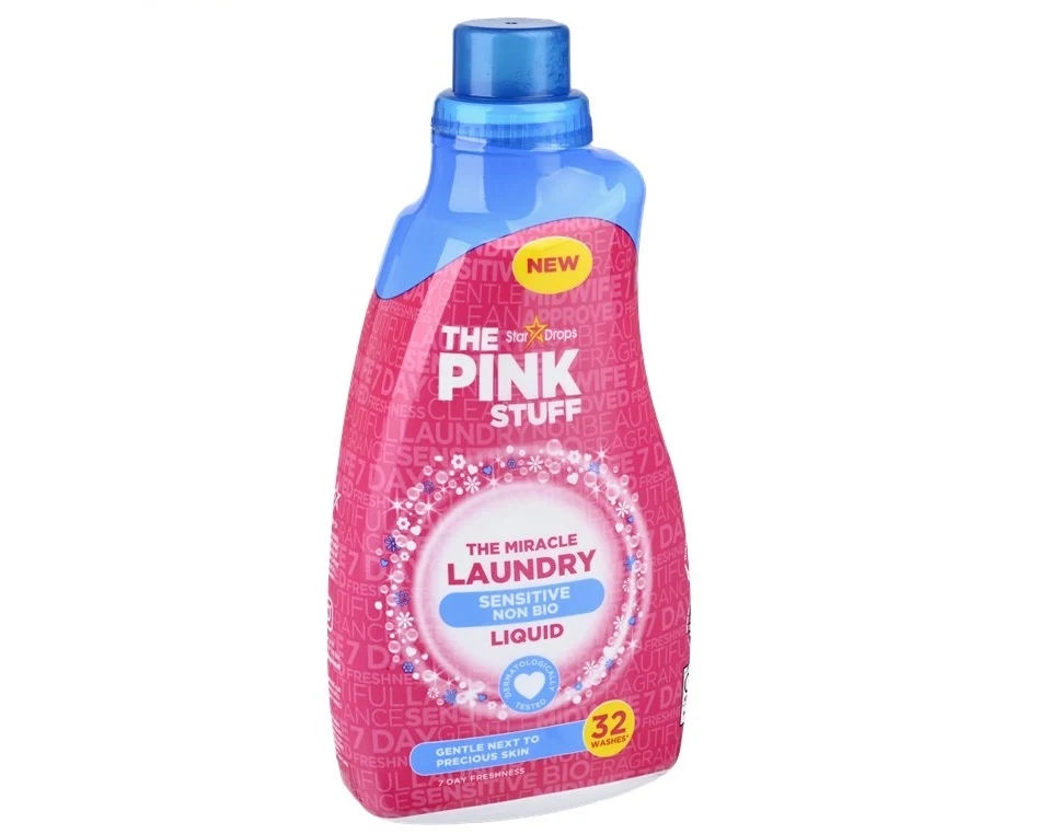 Pink Stuff Vloeibaar Wasmiddel Sensitive 30 adag