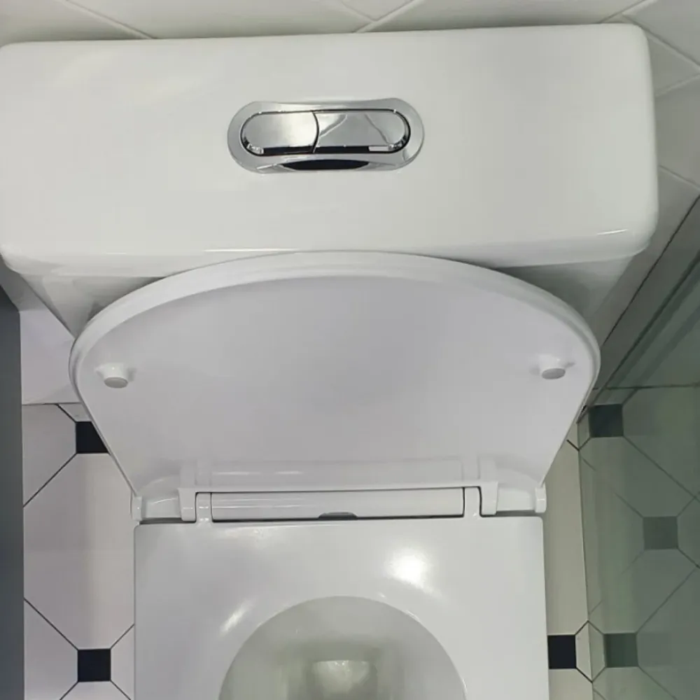 Eros ES AVVA monoblokk WC - perem nélküli - WC ülőkével komplett