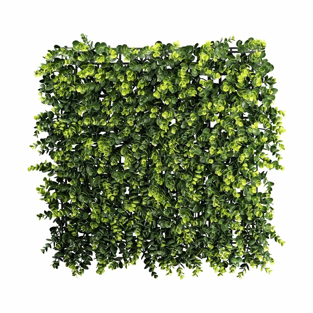 Mű növényfal panel 50 x 50 cm eukaliptusz "Eucalyptus"